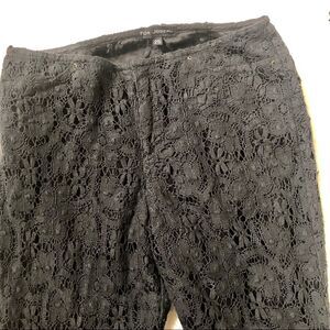 For Joseph black lace pants . Size 25